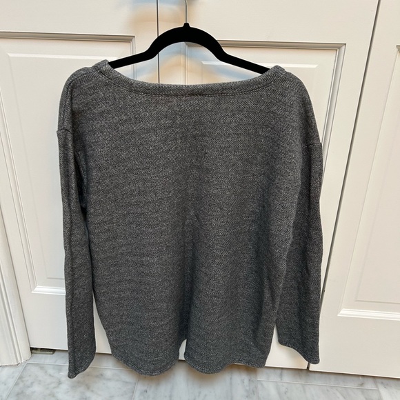J Jill Herringbone Sweatshirt- Size XL - Picture 2 of 2